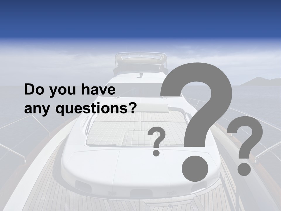 Boat Speed Ocean PowerPoint Template