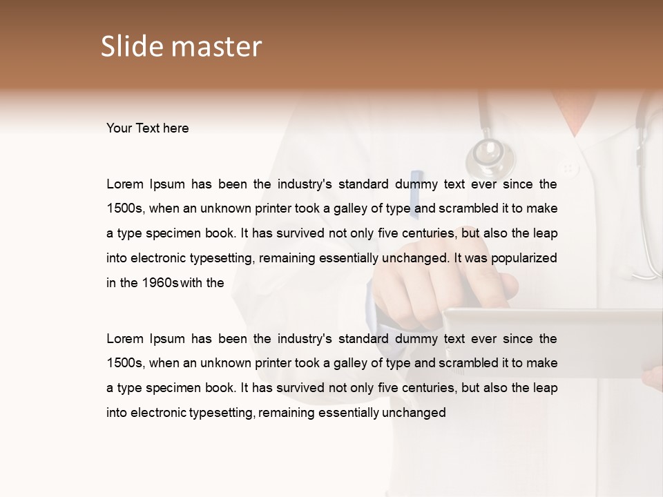 Practice Human Technology PowerPoint Template