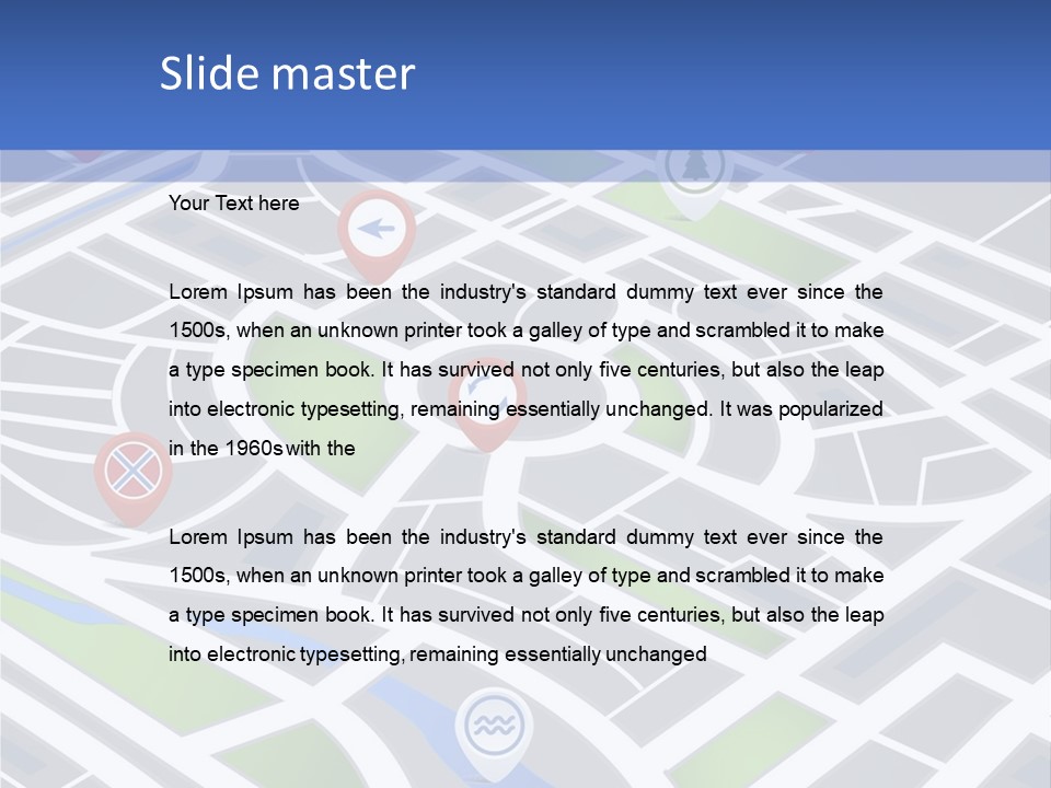 Net Wallpaper Drawing PowerPoint Template