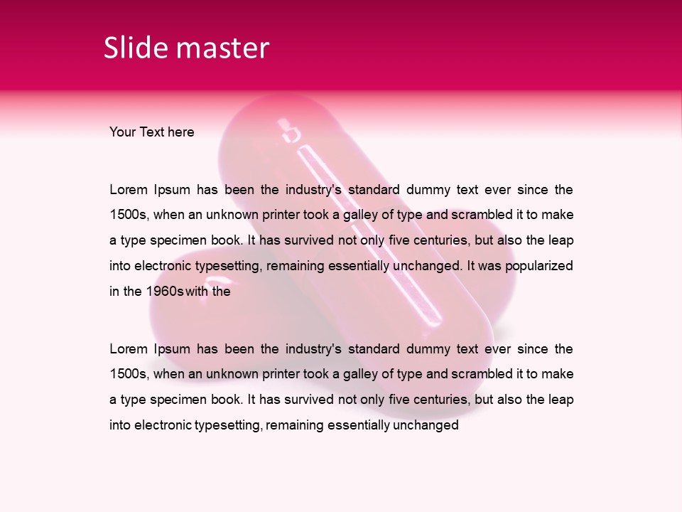 Medical Prescription White PowerPoint Template