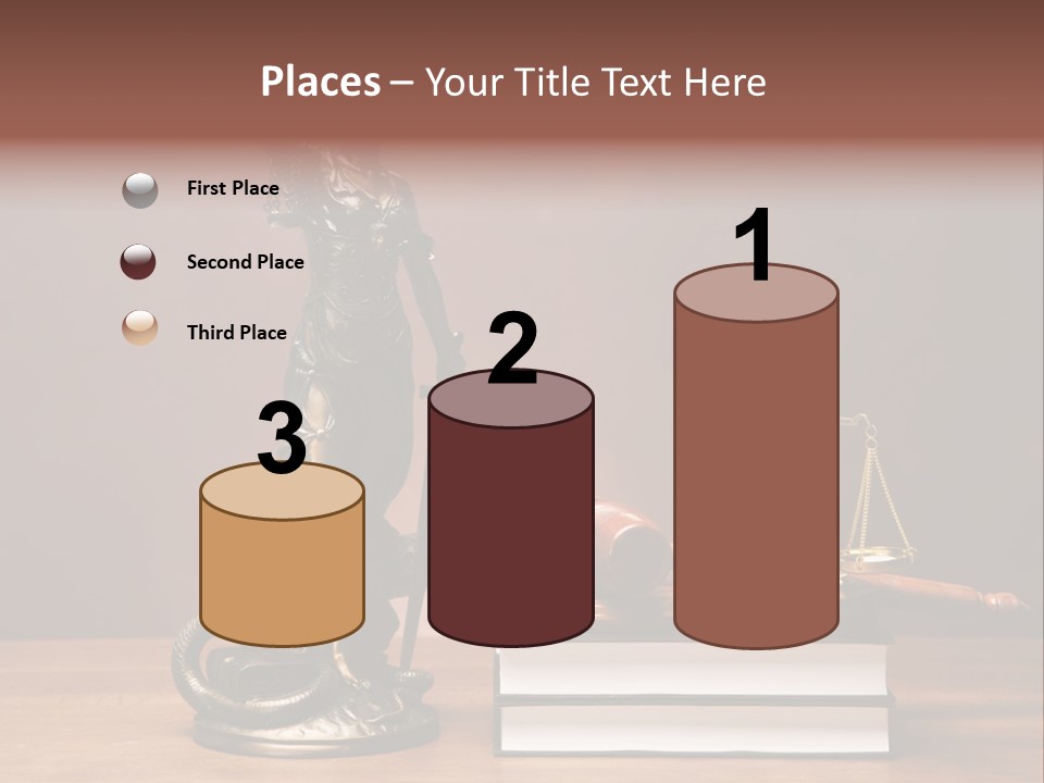 Innocence Lawyer Judgment PowerPoint Template