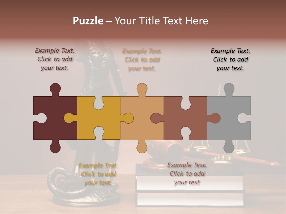 Innocence Lawyer Judgment PowerPoint Template
