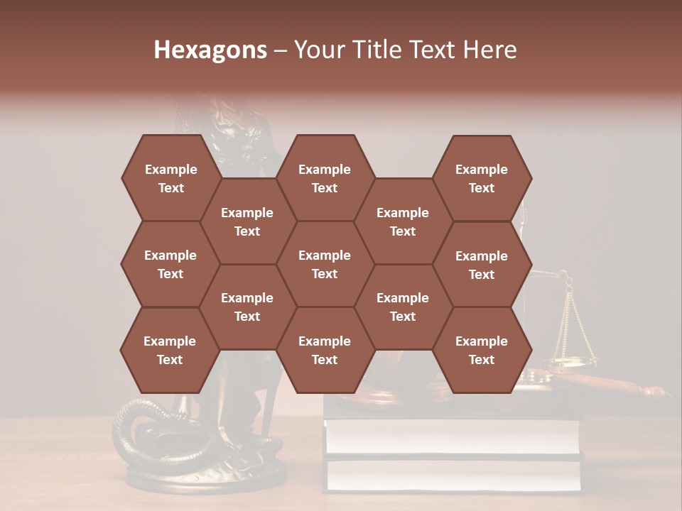 Innocence Lawyer Judgment PowerPoint Template