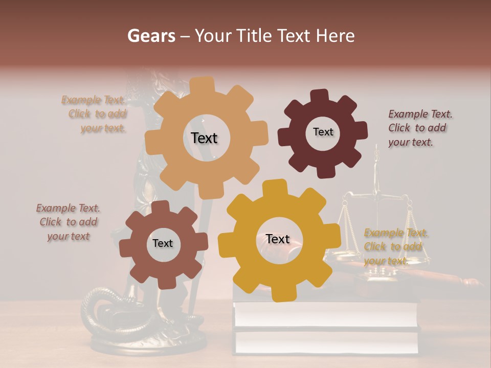 Innocence Lawyer Judgment PowerPoint Template
