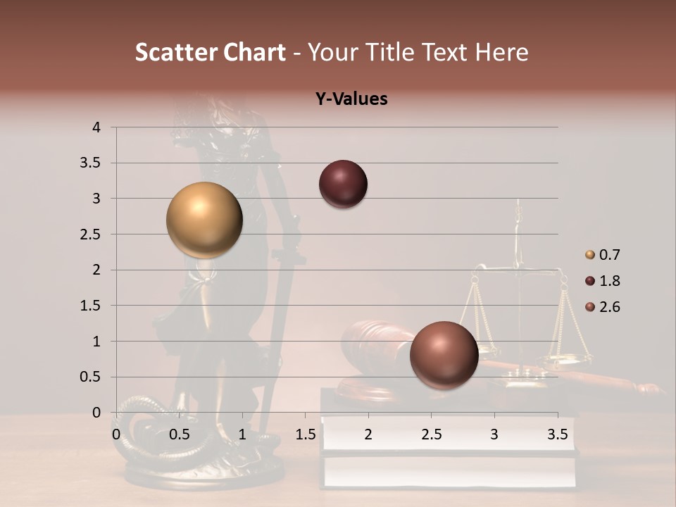 Innocence Lawyer Judgment PowerPoint Template