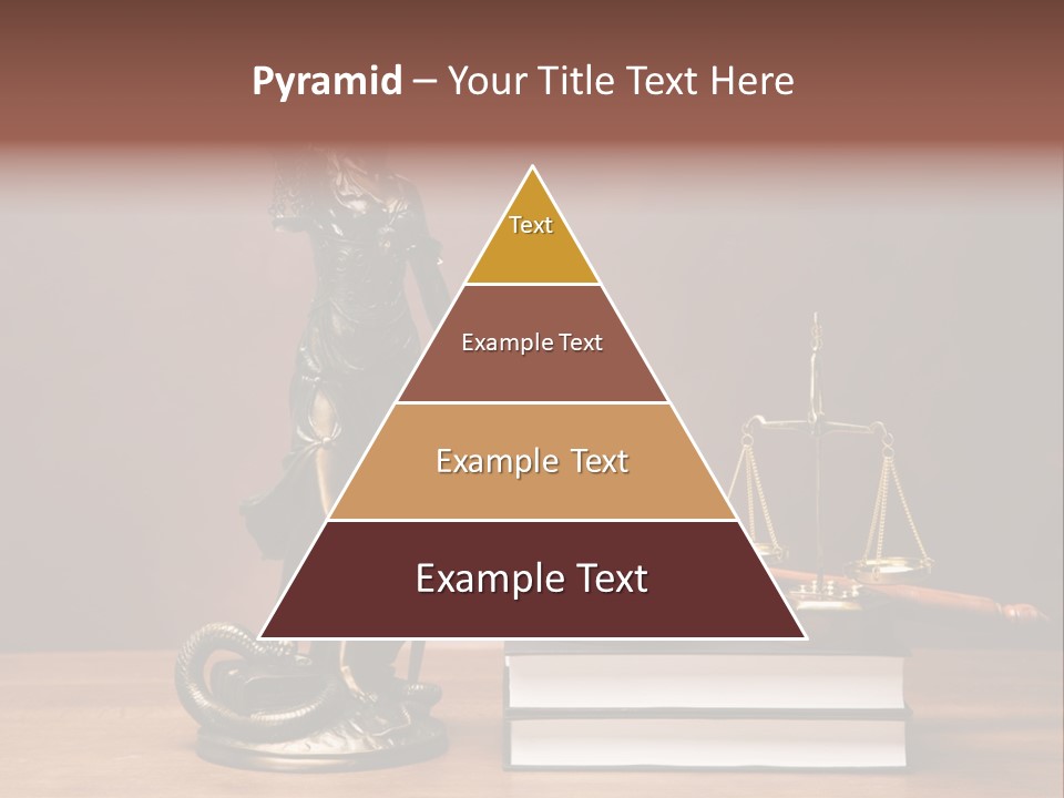 Innocence Lawyer Judgment PowerPoint Template