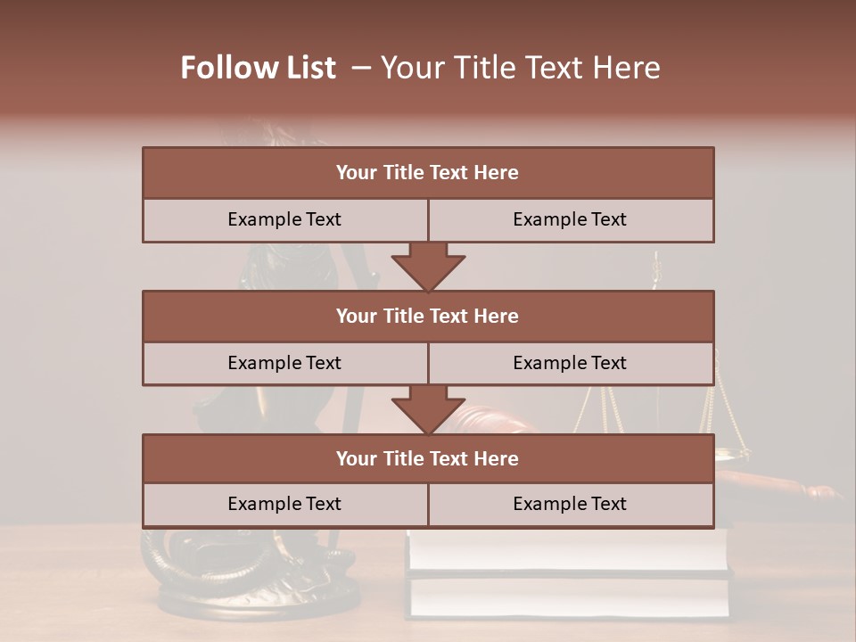 Innocence Lawyer Judgment PowerPoint Template