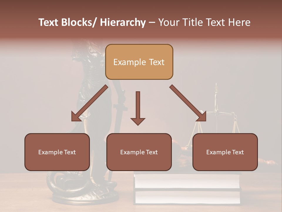 Innocence Lawyer Judgment PowerPoint Template