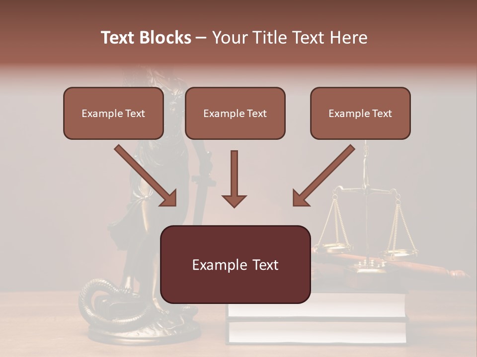 Innocence Lawyer Judgment PowerPoint Template