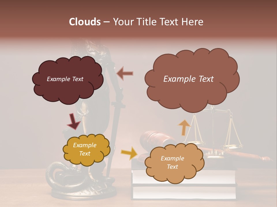 Innocence Lawyer Judgment PowerPoint Template