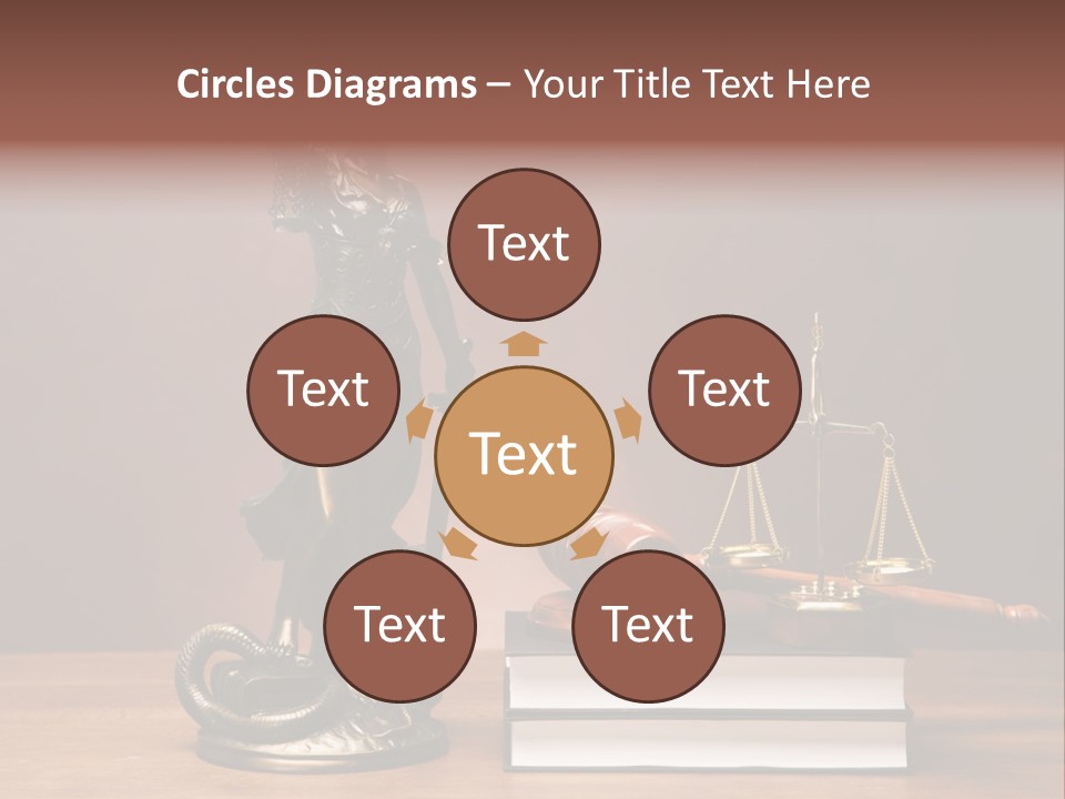 Innocence Lawyer Judgment PowerPoint Template