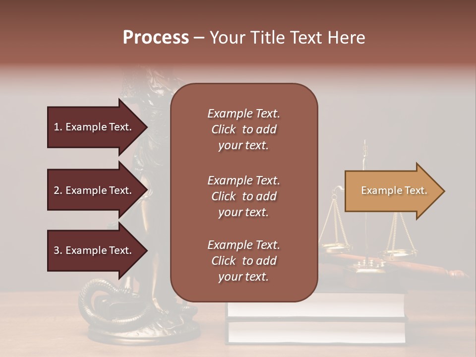 Innocence Lawyer Judgment PowerPoint Template