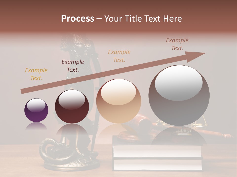 Innocence Lawyer Judgment PowerPoint Template