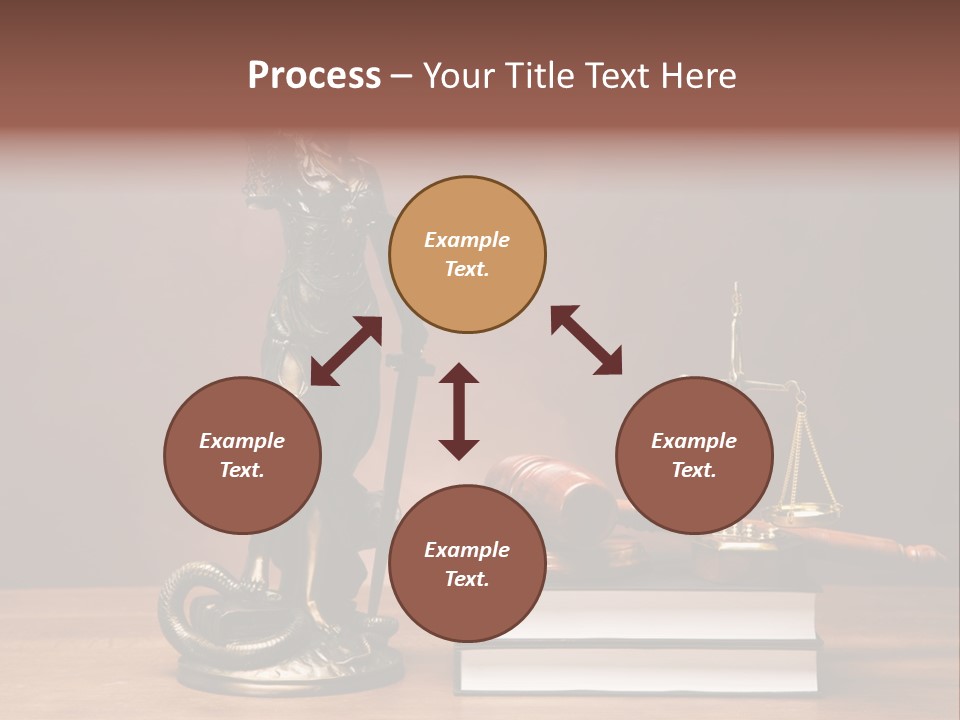 Innocence Lawyer Judgment PowerPoint Template