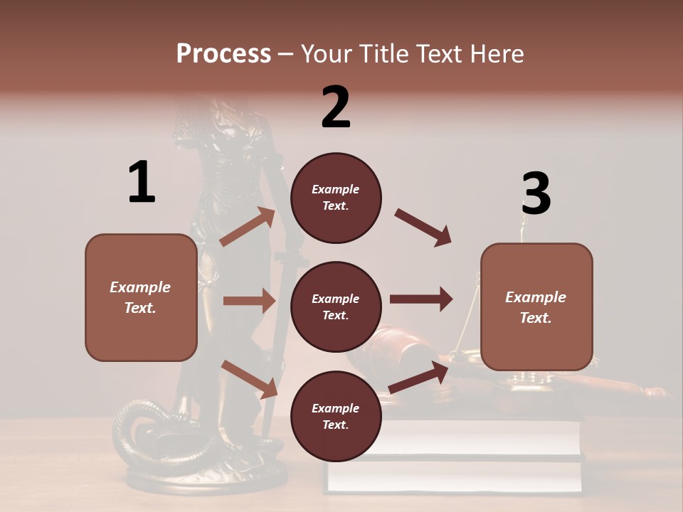 Innocence Lawyer Judgment PowerPoint Template