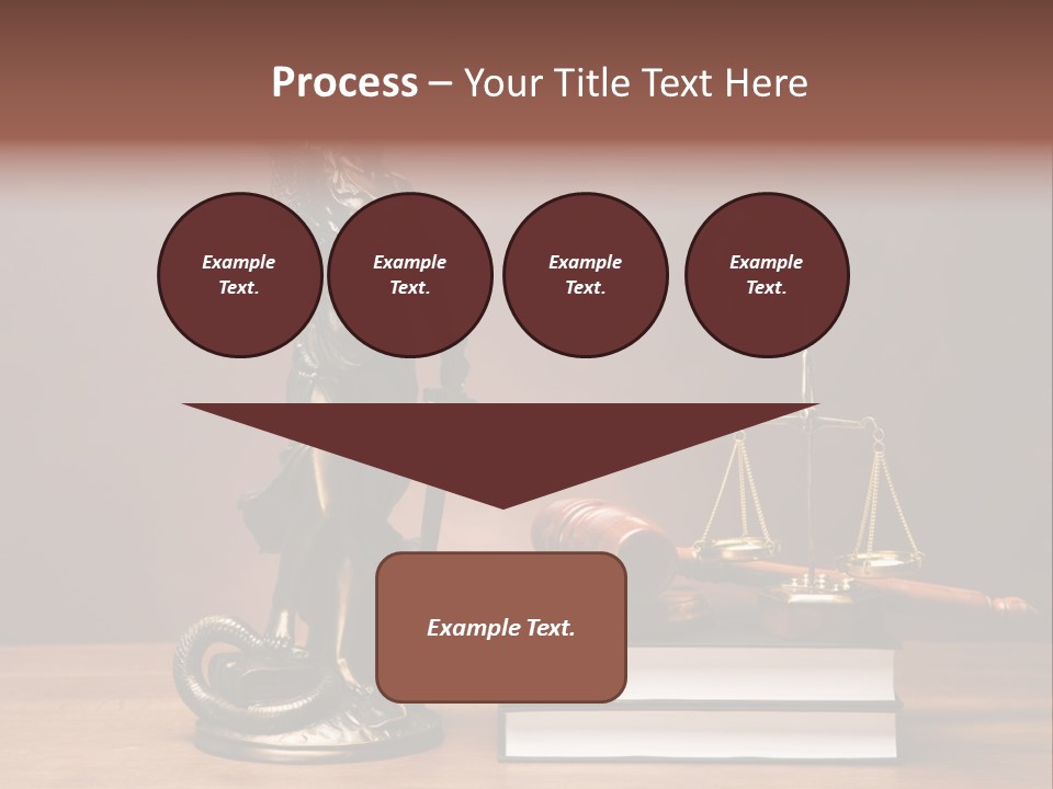 Innocence Lawyer Judgment PowerPoint Template