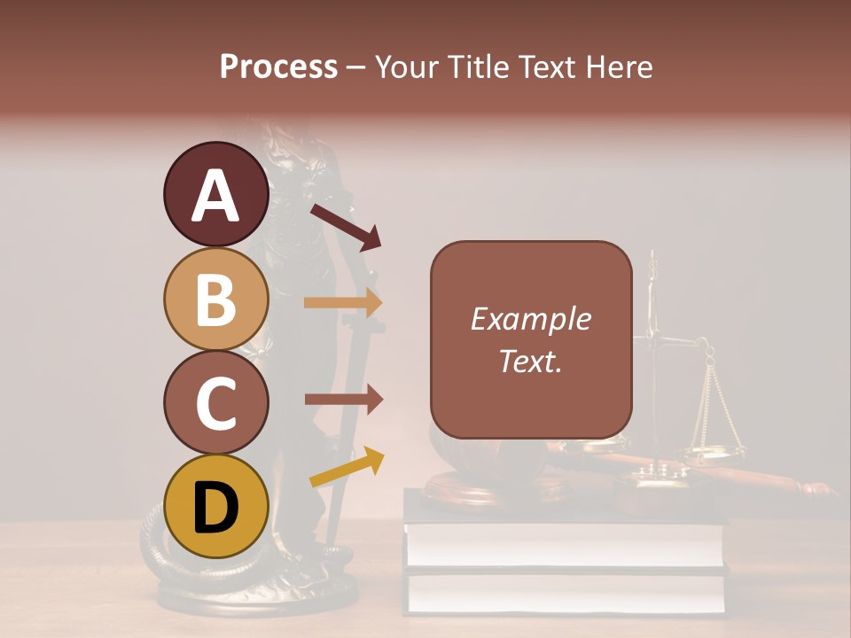 Innocence Lawyer Judgment PowerPoint Template