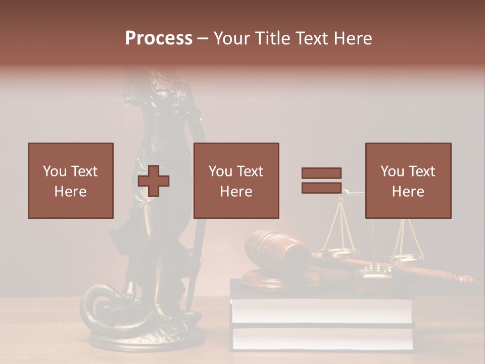 Innocence Lawyer Judgment PowerPoint Template