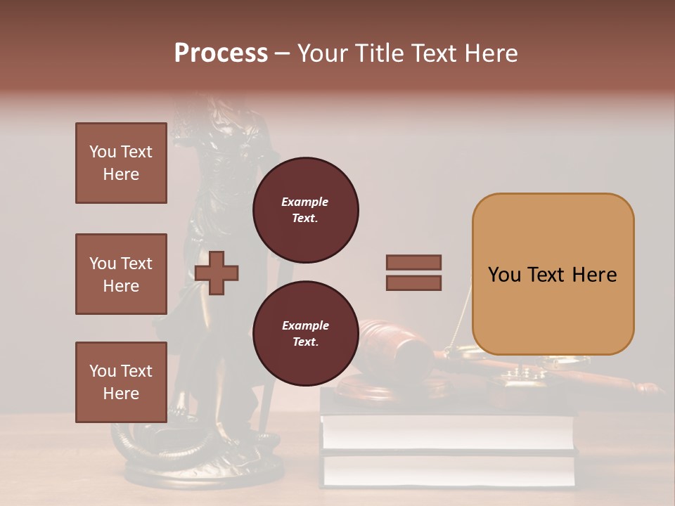 Innocence Lawyer Judgment PowerPoint Template