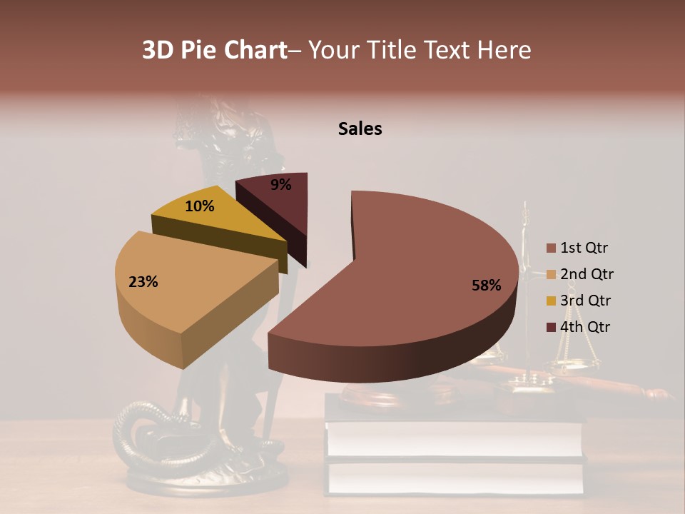 Innocence Lawyer Judgment PowerPoint Template