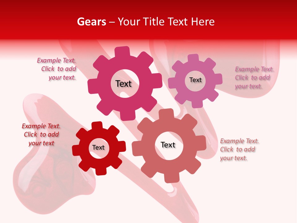 Emulsion Drop Closeup PowerPoint Template