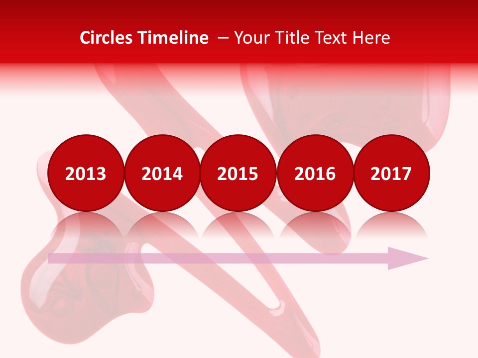 Emulsion Drop Closeup PowerPoint Template