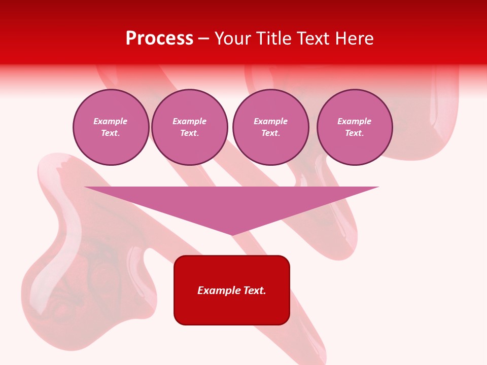 Emulsion Drop Closeup PowerPoint Template