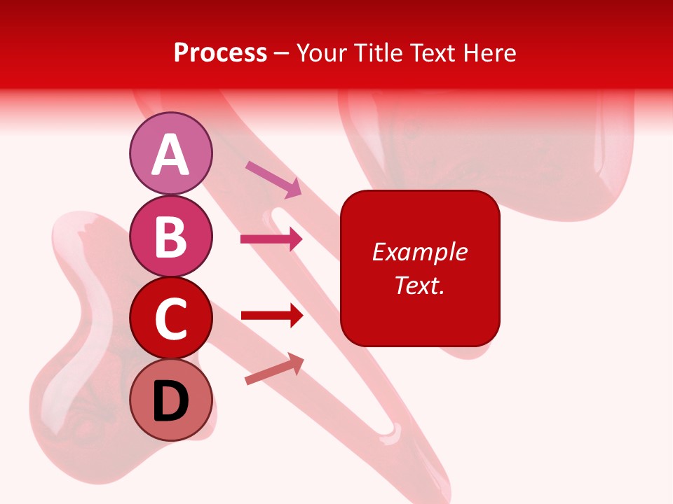 Emulsion Drop Closeup PowerPoint Template