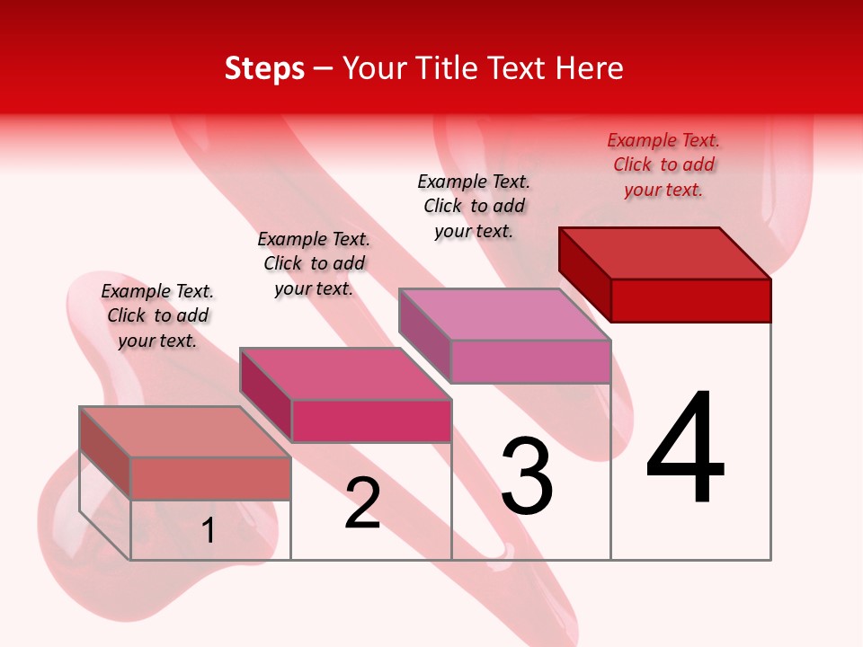 Emulsion Drop Closeup PowerPoint Template