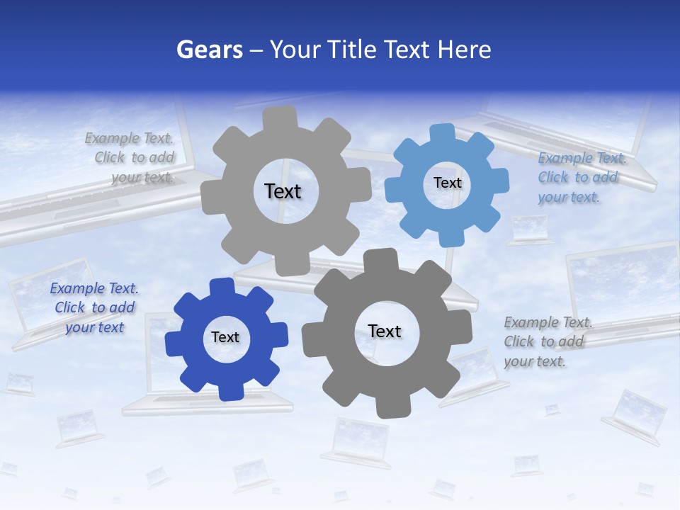 Cloud Based Service Method PowerPoint Template