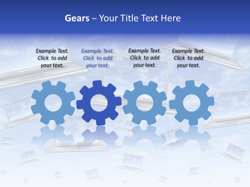 Cloud Based Service Method PowerPoint Template