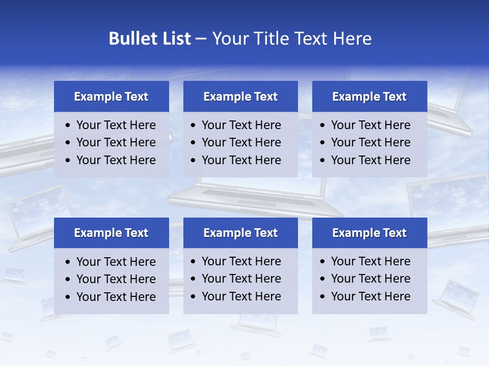 Cloud Based Service Method PowerPoint Template