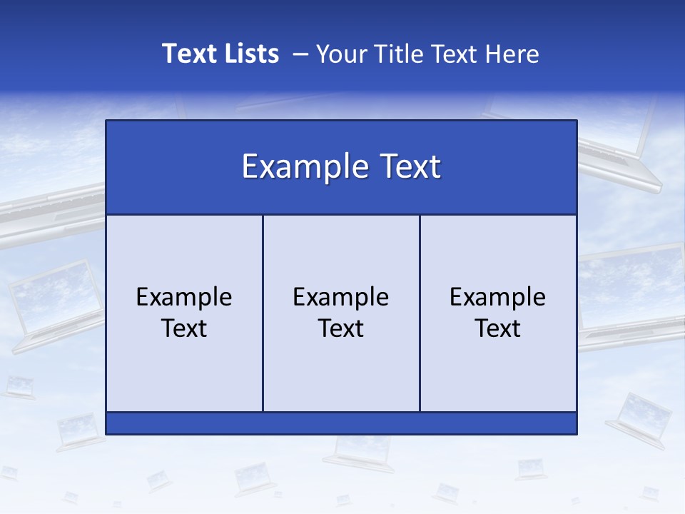 Cloud Based Service Method PowerPoint Template