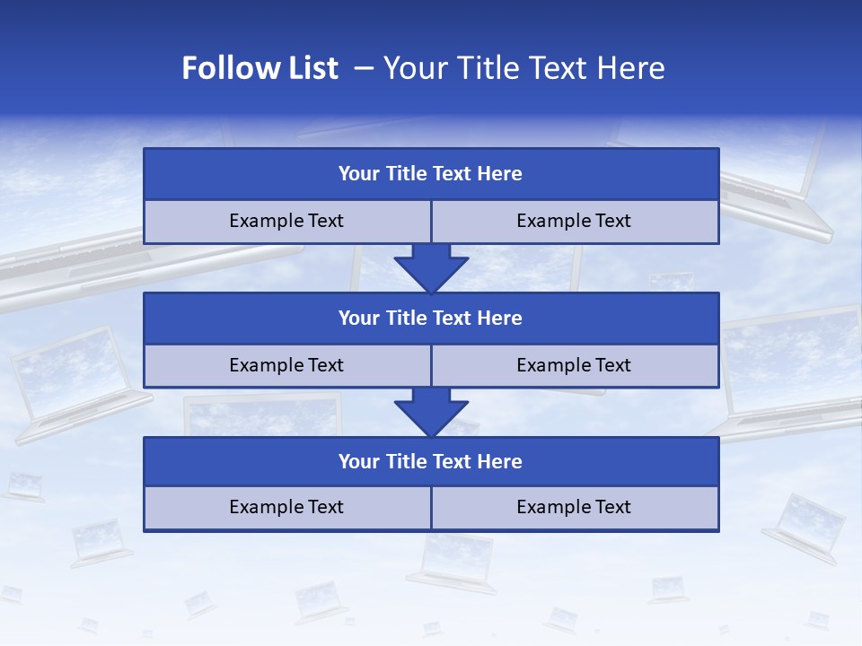 Cloud Based Service Method PowerPoint Template