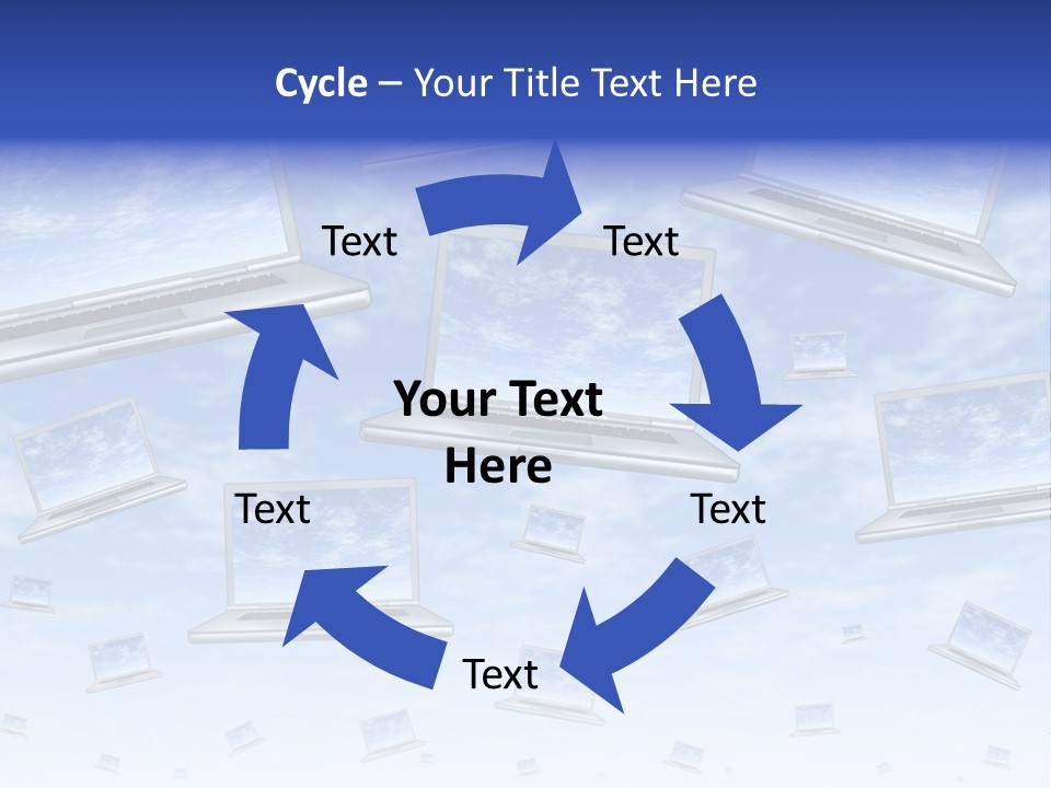 Cloud Based Service Method PowerPoint Template
