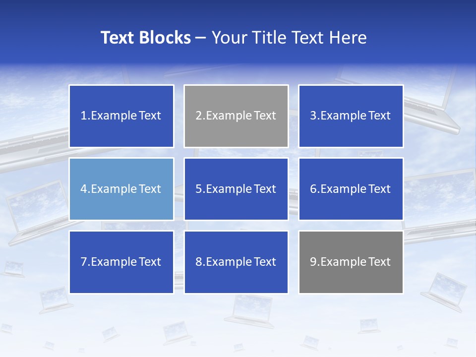 Cloud Based Service Method PowerPoint Template
