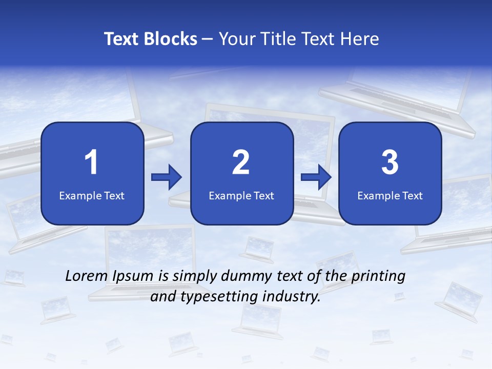 Cloud Based Service Method PowerPoint Template