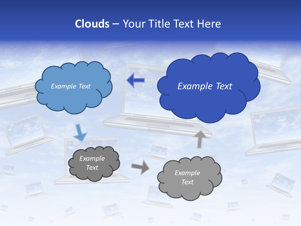 Cloud Based Service Method PowerPoint Template