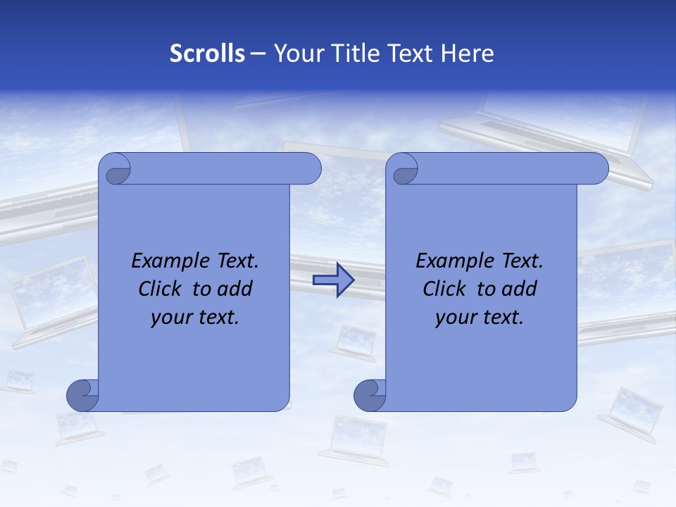 Cloud Based Service Method PowerPoint Template