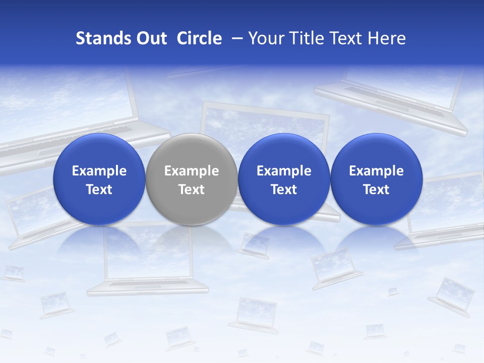 Cloud Based Service Method PowerPoint Template