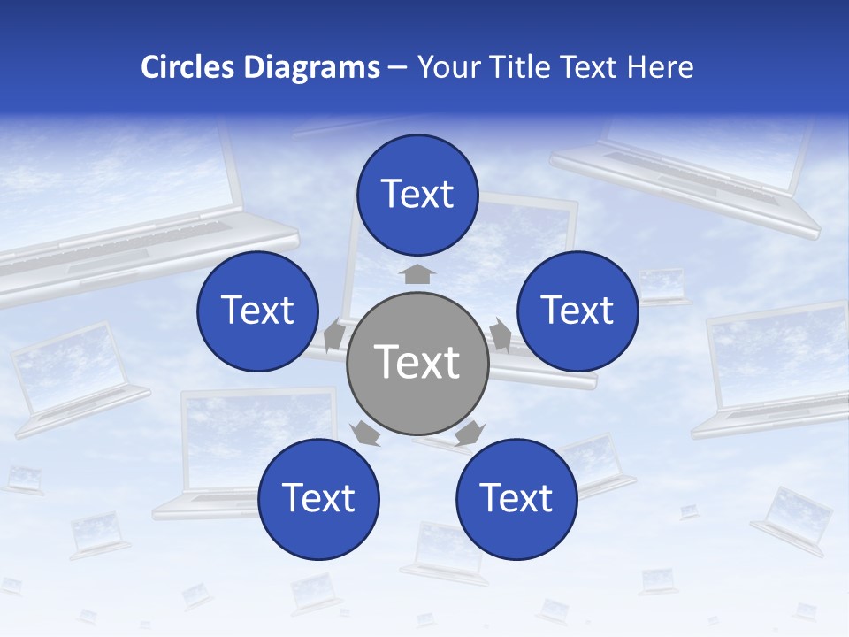 Cloud Based Service Method PowerPoint Template