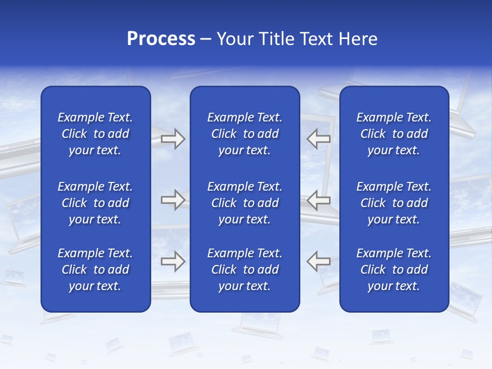 Cloud Based Service Method PowerPoint Template