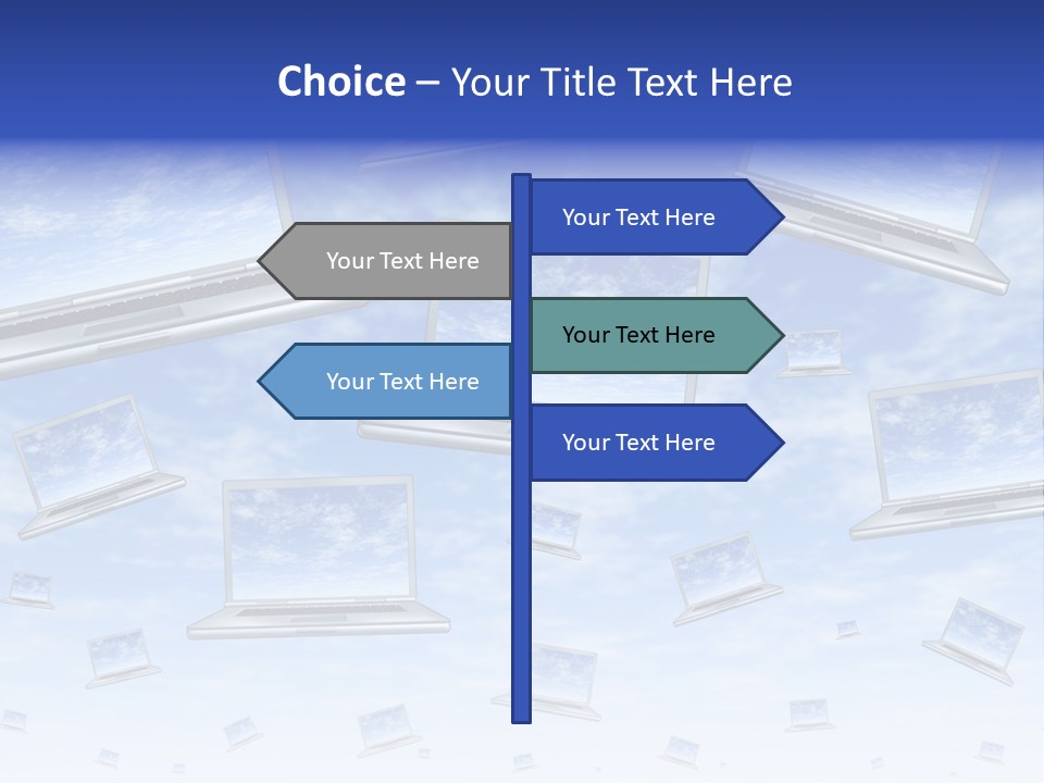 Cloud Based Service Method PowerPoint Template