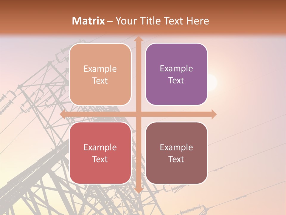 Utility Plant Equipment PowerPoint Template
