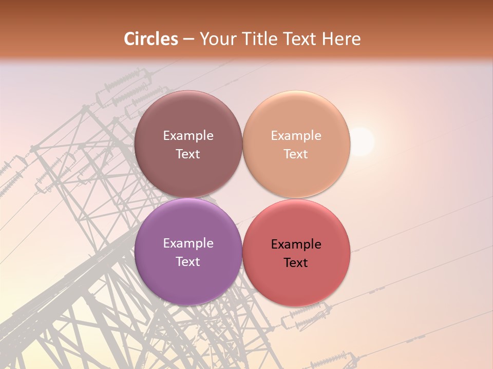 Utility Plant Equipment PowerPoint Template
