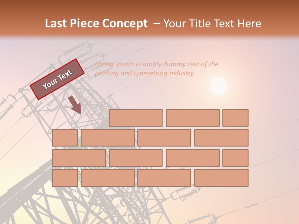 Utility Plant Equipment PowerPoint Template