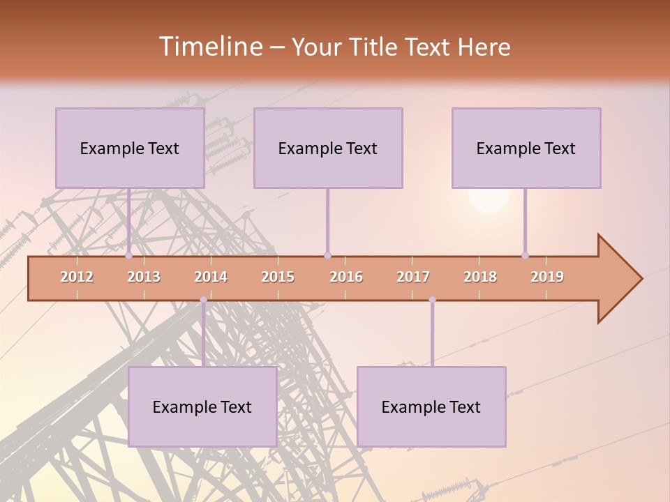 Utility Plant Equipment PowerPoint Template