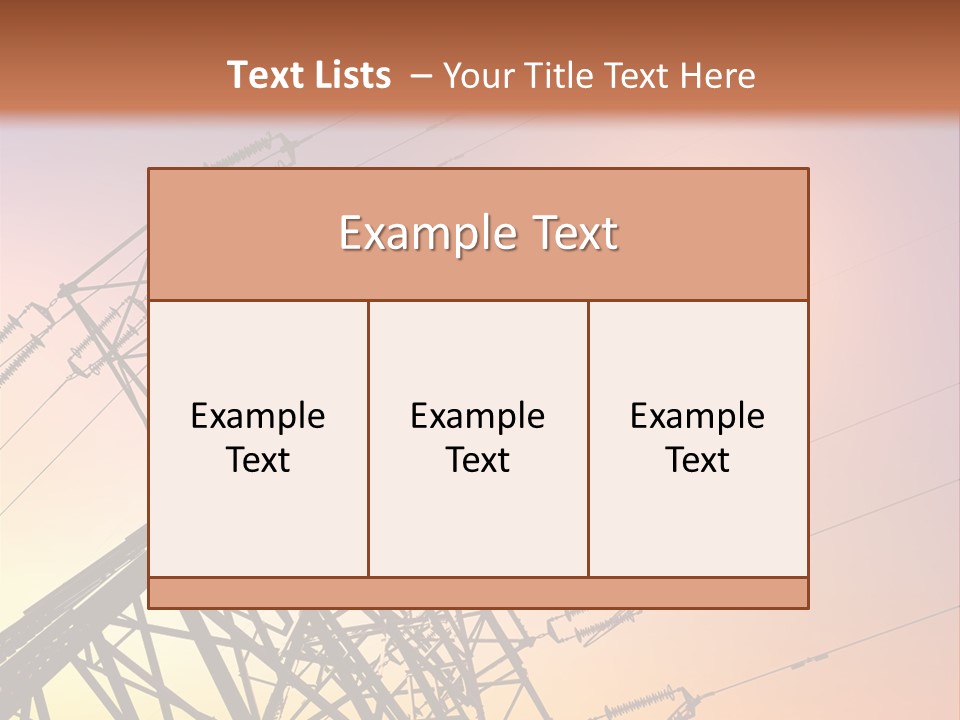 Utility Plant Equipment PowerPoint Template
