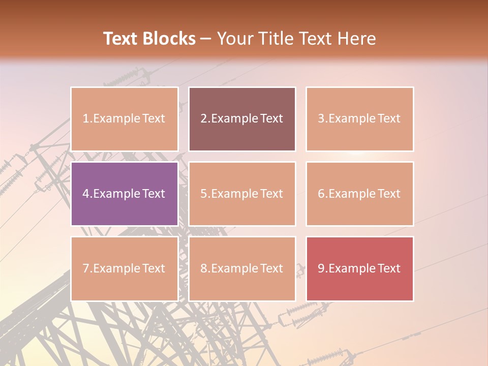 Utility Plant Equipment PowerPoint Template