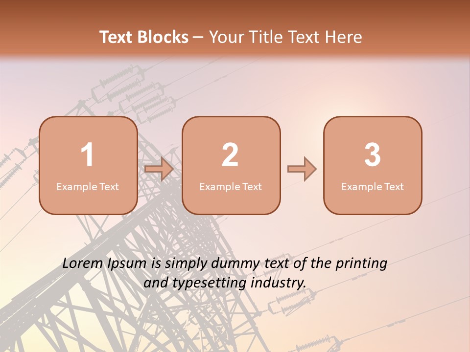 Utility Plant Equipment PowerPoint Template